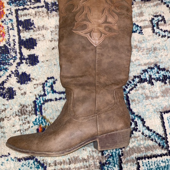 Dalila style cowgirl fashion boots - Picture 3 of 3